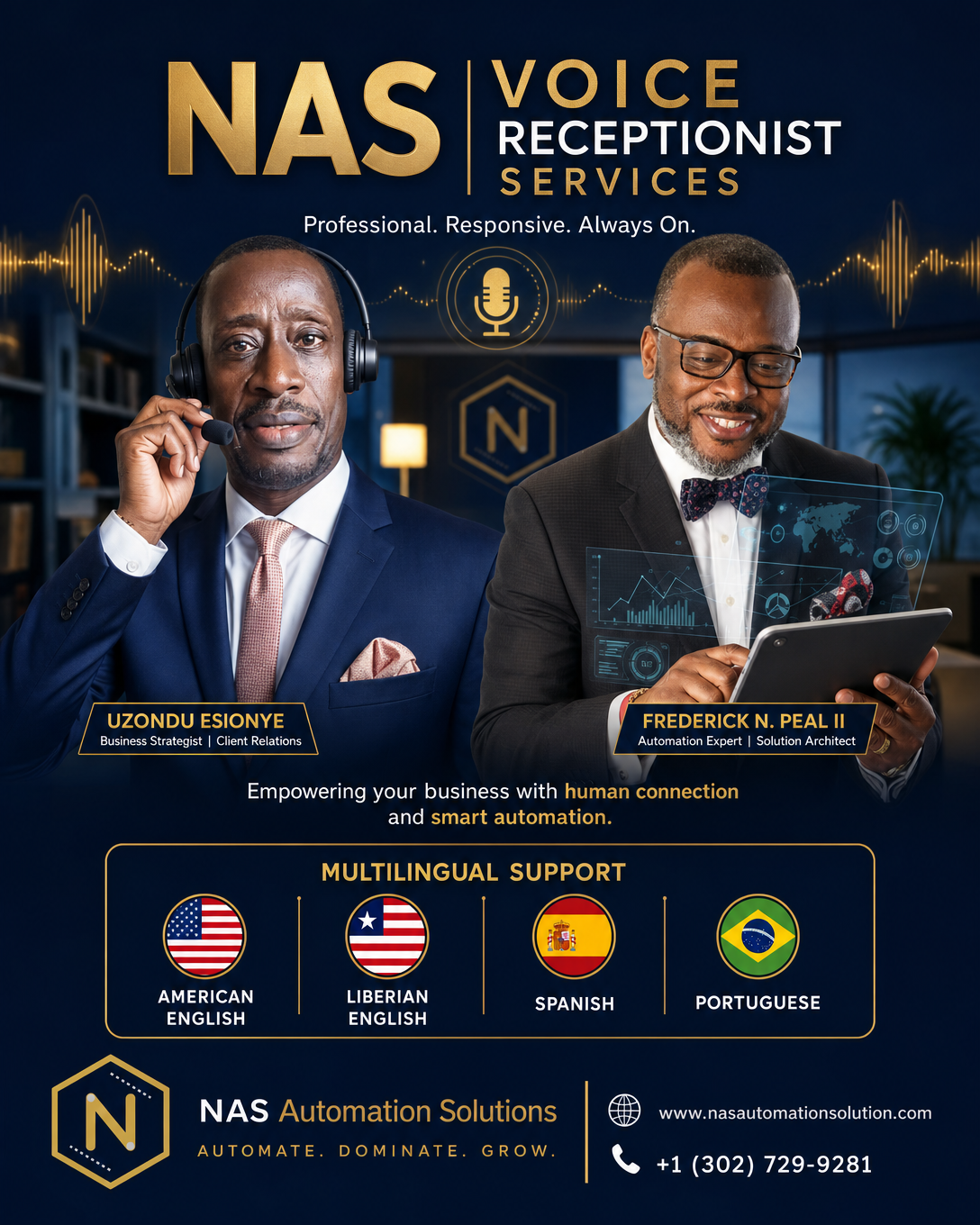 Voice & Messaging Receptionist